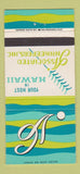 Matchbook Cover - Associated Innkeepers Hawaii 30 Strike