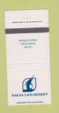 Matchbook Cover - Mauna Lani Resort Kohala Coast Hawaii 30 Strike