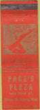 Matchbook Cover - Page's Plaza girlie