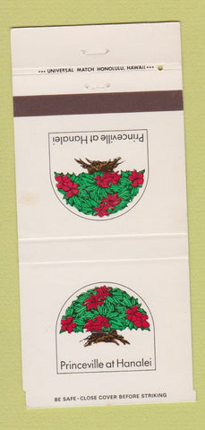 Matchbook Cover - Princeville at Hanalei Hawaii golf 30 Strike