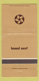 Matchbook Cover - Kauai Surf Hotel Hawaii WEAR 30 Strike