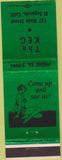 Matchbook Cover - The Keg El Segundo CA girlie