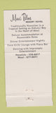 Matchbook Cover - Maui Palms Resort Hotel Hawaii WEAR 30 Strike