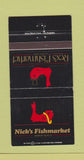 Matchbook Cover - Nick's Fishmarket Waikiki Beach Hawaii WEAR 30 Strike