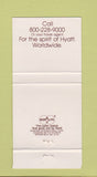 Matchbook Cover - Hyatt Hotel Anaheim CA 30 Strike