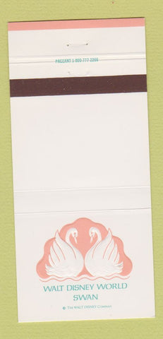 Matchbook Cover - Walt Disney World Swan 30 Strike
