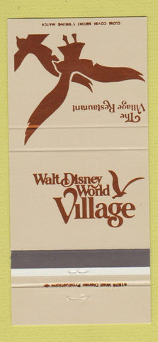 Matchbook Cover - Walt Disney World Village #2 30 Strike