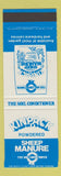 Matchbook Cover - Kinpack Sheep Manure New Zealand SAMPLE