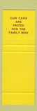 Matchbook Cover - O'Callaghan Pankhurst Motors Invercargill New Zealand SAMPLE