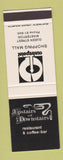 Matchbook Cover - Centrepoint Shopping Mall Masterton New Zealand SAMPLE