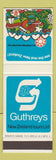 Matchbook Cover - Guthreys New Zealand Tours SAMPLE