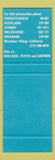 Matchbook Cover - Guthreys New Zealand Tours SAMPLE
