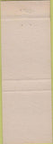 Matchbook Cover - Elks Lodge Live Oak FL