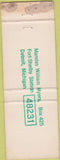 Matchbook Cover - Jordan Heating Refrigeration East Jordan MI