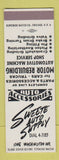 Matchbook Cover - Sweete Auto Supply SAMPLE