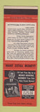 Matchbook Cover - Mason Shoes Become a Salesman Chippewa Falls WI SAMPLE