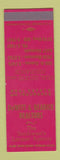 Matchbook Cover - DeWitt Rearick Real Estate  SAMPLE