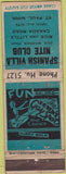 Matchbook Cover - Spanish Villa Nite Club St Paul MN girlie WEAR