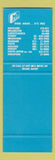 Matchbook Cover - Avis Car Rental Napier Colonial Lodge Motel New Zealand SAMPLE