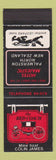 Matchbook Cover - Red Coach Hotel Majestic Palmerston New Zealand SAMPLE