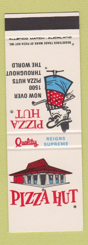 Matchbook Cover - Pizza Hut Restaurants New Zealand #2 SAMPLE