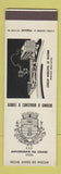 Matchbook Cover - Ginasio Municipal De Resende 1956 Brazil SAMPLE