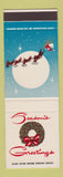 Matchbook Cover - KH Wankow Real Estate Bound Brook NJ SAMPLE SAMPLE