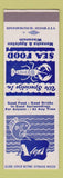 Matchbook Cover - Alex's Seafood Menasha Appleton WI SAMPLE