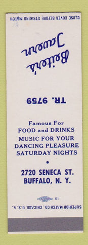 Matchbook Cover - Beiter's Tavern Buffalo NY SAMPLE