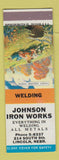 Matchbook Cover - Johnson Iron Works Lincoln NE SAMPLE