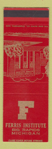 Matchbook Cover - Ferris Institute Big Rapids MI SAMPLE