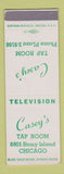 Matchbook Cover - Casey's Tap Room Chicago IL SAMPLE
