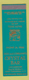 Matchbook Cover - Crystal Bar North Tonawanda NY SAMPLE