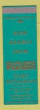 Matchbook Cover - Diab's Restaurant Gibsonburg OH SAMPLE