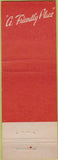 Matchbook Cover - Rockland Inn Lake Forest IL