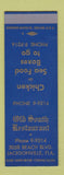 Matchbook Cover - Old South Restaurant Jacksonville FL SAMPLE