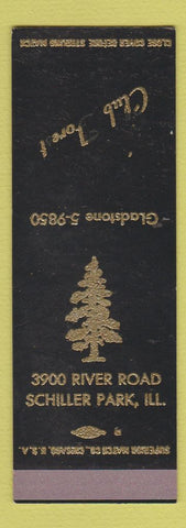 Matchbook Cover - Club Forest Schiller Park IL WEAR SAMPLE