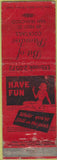 Matchbook Cover - Bit of Paradise San Francisco CA girlie WORN