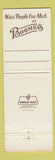 Matchbook Cover - Boomba's Spiritis Eatery Warren MI