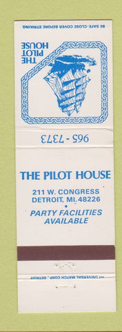 Matchbook Cover - The Pilot House Detroit MI