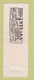 Matchbook Cover - Miller's Camp St Ignace MI WEAR