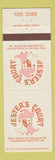 Matchbook Cover - Jester's Court Dearborn Heights MI
