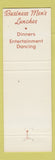 Matchbook Cover - Jester's Court Dearborn Heights MI