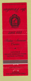 Matchbook Cover - The Paradise Detroit MI Italian