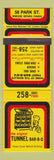 Matchbook Cover - Tunnel BBQ Windsor ON