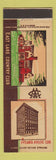 Matchbook Cover - East Lake Country Club Atlanta GA Athletic Club