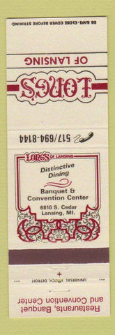 Matchbook Cover - Long's of Lansing MI