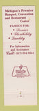 Matchbook Cover - Long's of Lansing MI