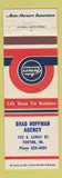 Matchbook Cover - Brad Hoffman Insurance Fenton MI WEAR