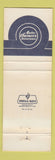 Matchbook Cover - Brad Hoffman Insurance Fenton MI WEAR